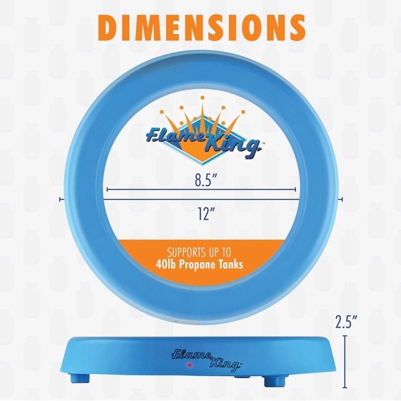 Flame King Smart Wireless Propane Tank Scale - Picture 9 of 10